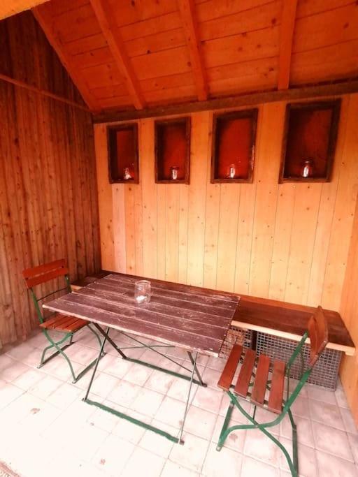 5Sterne Ferienwohnung Im Fachwerk Mit Bergblick In Alleinlage Und Grossem Garten, Infrarotkabine Humberg Buitenkant foto